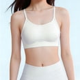 thumbnail image 6 of Girls' Athletic Buttery Soft Light Support Spaghetti Strap Training Sports Bra, 6 of 7