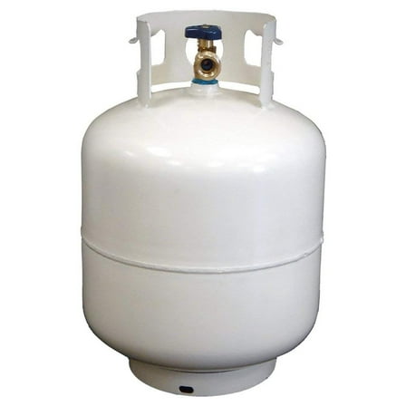 20 lb Steel Propane Cylinder with OPD Valve - DOT/TC Certified, Empty for Safe Shipping