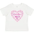 thumbnail image 3 of Inktastic Grandpa's Sweetie Pie with Pink Hearts Boys or Girls Baby T-Shirt, 3 of 5