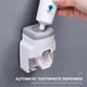 thumbnail image 3 of Dispensador automático de pasta dental en blanco, sin necesidad de perforaciones, con tecnología de vacío y soporte para cepillos eléctricos, ideal para baños y uso diario., 3 of 6