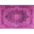 thumbnail image 1 of Ahgly Company Indoor Rectangle Medallion Pink Traditional Area Rugs, 8' x 10', 1 of 4