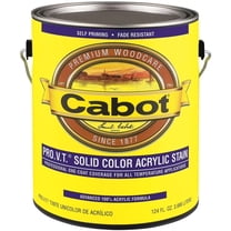 Cabot Solid Tintable 0806 Neutral Water-Based Acrylic Siding Stain 1 gal.