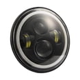 thumbnail image 2 of serony Phares Ronds 7 Pouces 200W Lumières de Signalisation Ambrées pour Jeep Wrangler, 2 of 9