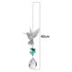 thumbnail image 2 of Atrapasueños colgante de colibrí, prismas de cristal, adorno para jardín, decoración del hogar, regalo, 2 of 5