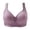 Purple, variant on VerPetridure Bras for Women Full Coverage Woman's Comfortable Plus Size Breathable Bra Underwear No Rims