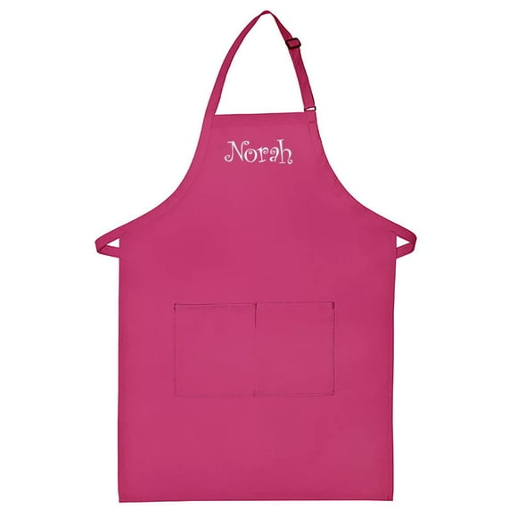 Tablier Adulte Personnalisé Brodé Premium pour Hommes Femmes Fête des Pères Cuisine Barbecue Cadeau