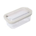 thumbnail image 3 of de , tapa hermética, almacenamiento de alimentos, plato de rectangular versátil, contenedor para nevera de encimera, 3 of 8