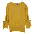 thumbnail image 2 of Suéter Alfani de Manga con lazo para mujer amarillo pequeño Pull-over, 2 of 2