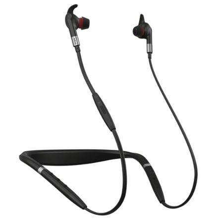 Jabra Evolve75e UC Stereo Bluetooth Headset w/ Active Noise Cancellation On the (Best Uc Bluetooth Headset)
