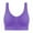Purple Bra for Women, variant on AINIYS Cleavage Bra Seamless Soft Cup Bra Women's Wide Straps Sports Yoga Bra Bralette No Underwire T-Shirt Bra Wireless Lift and Support Push-Up Bra Breathable Everyday Bras Black XXL