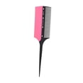 thumbnail image 3 of Peine para teñir el cabello, peine profesional portátil y compacto para mechas, herramienta de peinado para teñir en salones de belleza, en casa, para Rosa negro, 3 of 9