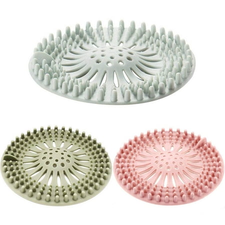 Drain Hair Catcher Hair Stoppers Sink Strainers Rubber Shower Traps Floor Rubber Shower Drain Covers Basin Filters Silicone Filters For Kitchen