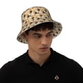 thumbnail image 4 of Fotbe Thanksgiving Sombrero Tipo Pescador con Estampado – Sombrero de Sol de Algodón de Moda para Playa, Golf, Pesca, 4 of 6