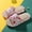 Pink, variant on Toddler Slippers Open Toe Cotton Linen Indoor House Shoes For Toddler Non Soft Sole Casual Home Sandals Breathable Footwear US:4/34-35