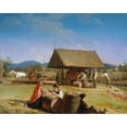 thumbnail image 3 of William Sidney Mount 14x12 Black Modern Framed Museum Art Print Titled - Cider Making (1840-41), 3 of 5