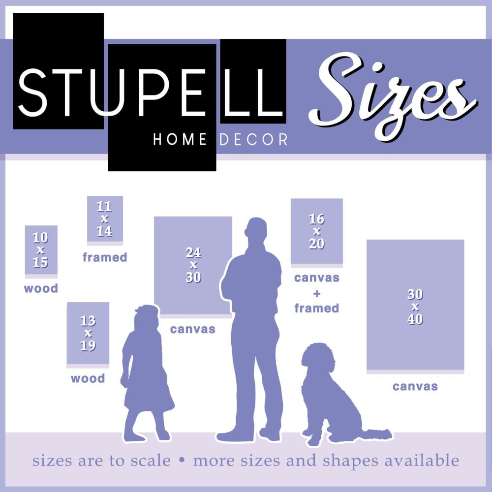 Stupell Industries Virginia Patterned Grey US State Design Canvas Wall Art by Ziwei Li