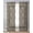 Dark Gray, variant on Sage Green Boho Sheer Curtains 39 Inch Length 2 Panels Set for Living Room/Bedroom, Vintage Ethnic Tribe Abstract Art Floral Kitchen Curtains Grommet Semi-Sheer Curtains Window Treatments 27.5"x39"x2