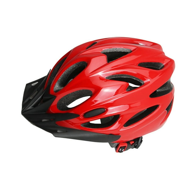kurtrusly Impact Resistant Cycle - Adjustable Size Mesh For Breathability Lightweight Men Impact Resistance Hollow Red 1Set