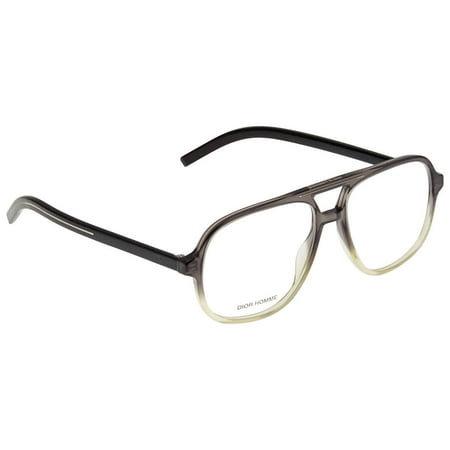 Dior Demo Lens Aviator Men's Eyeglasses BLACK259 0XYO 55