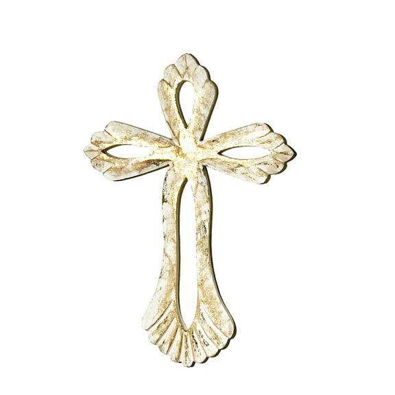 Hand Carved Wooden St. Mary Cross