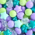 thumbnail image 1 of Pelotas para piscinas STARBOLO Star, 100 unidades, bolas oceánicas para niños pequeños, 1 of 9