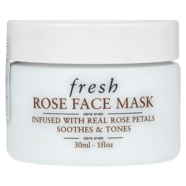 Mascarilla facial Fresh Mini Rose de 30 ml con pétalos de rosa reales