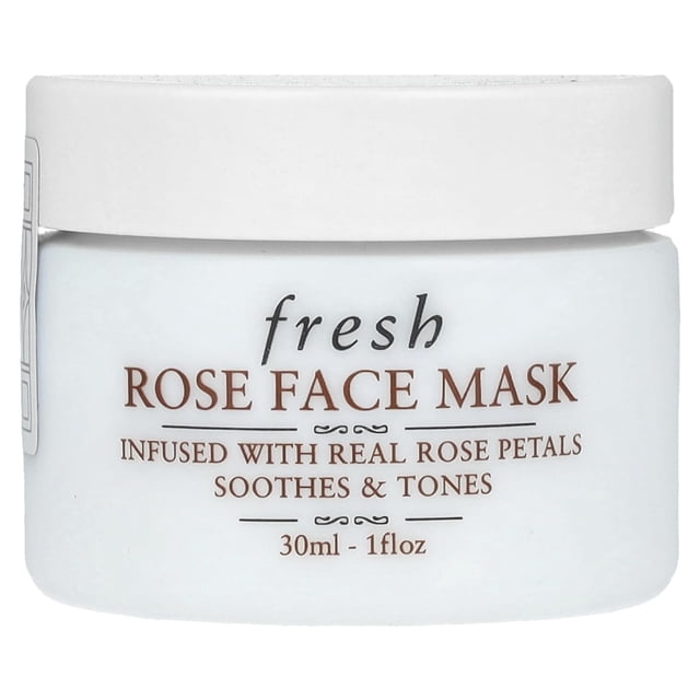 Mascarilla facial Fresh Mini Rose de 30 ml con pétalos de rosa reales
