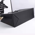 thumbnail image 5 of SHIPKEY 12 Pack Large Black Gift Bags with Silver Tissue Paper, 12.5x4.5x11 inches Kraft Paper Bags with Handles, Gift Bags for Favors, Parties, Christmas and Holidays, 5 of 7