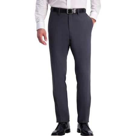 Kenneth Cole Reaction Mens Slim-Fit Formal Dress Pants Gray 34/32