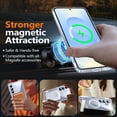thumbnail image 3 of Funda de teléfono xiwxi para Samsung Galaxy S25 con soporte transparente, 3 of 6