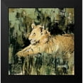 thumbnail image 2 of Jardine, Liz 12x12 Black Modern Framed Museum Art Print Titled - Heart of the Jungle IV, 2 of 5