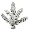 thumbnail image 2 of Vickerman 6.5' Flocked Utica Fir Artificial Christmas Tree, Multi-Colored LED Lights, 2 of 5