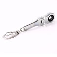thumbnail image 1 of 10mm Ratchet Wrench Mini Shaped Metal Racing Keychain Key Chain Ring Keyring, 1 of 1
