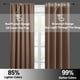 thumbnail image 5 of Cortinas de ventana RYB HOME Blackout 42 x 36 cm, color moca (2 paneles), 5 of 9