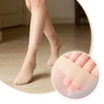thumbnail image 4 of 10 Pairs Women's Ankle Sheer Socks Thin Nylon Sock Short Dress Stockings See Through Sock Nylon Reinfored Toe Pantyhose Socks for Women, 4 of 5