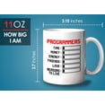 thumbnail image 6 of Progammer Mug White 11oz - Programmers Time Money - Programmer Programming Coding Software Developer, 6 of 7