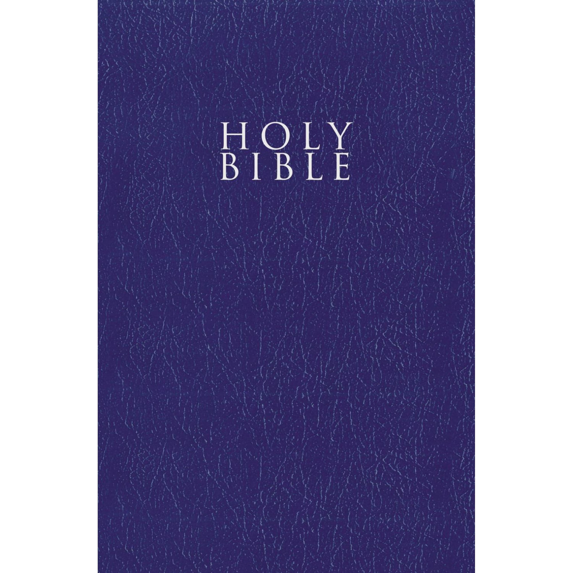 NIV, Gift and Award Bible, Leather-Look, Blue, Red Letter Edition, Comfort Print