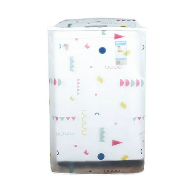 EGNMCR Rangement et Organisation de Salle de Bain Housse Universelle Antipoussière pour Rouleau pour Laveuse Automatique, Housse de Laveuse/sécheuse Sac de Protection pour le Rangement des Poussières, Housses de Laveuse à Chargement par le Haut