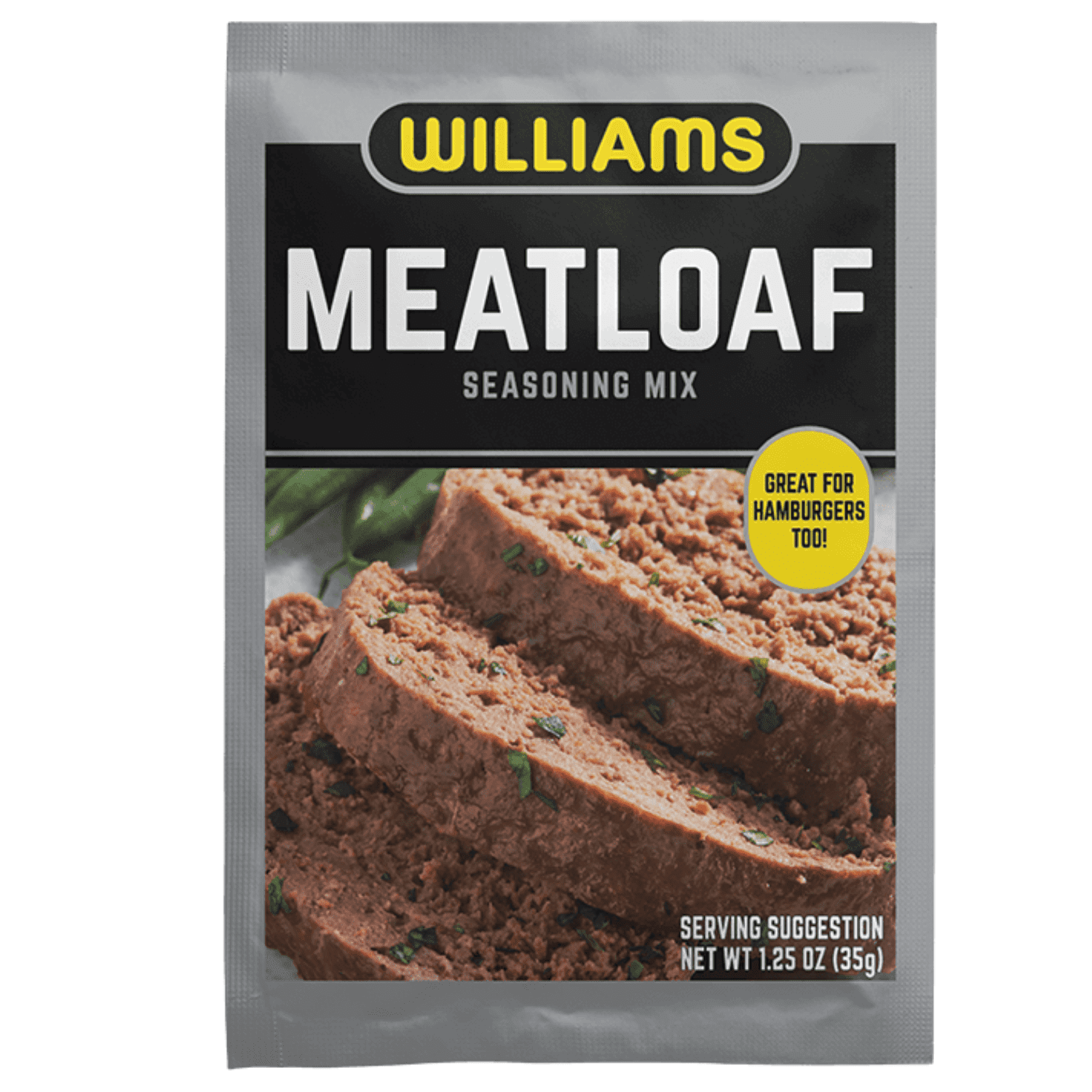 (5 pack) Williams Meatloaf Seasoning Mix, 1.25 oz