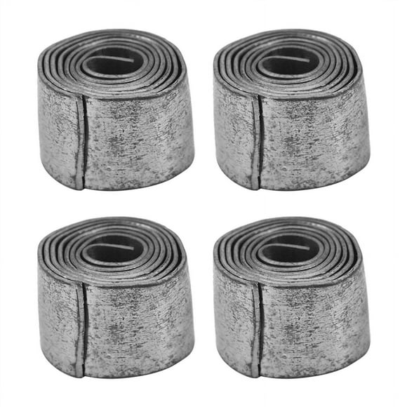 4X Plomo Blando Plomo Plomo Plomo Pescadores Clip Tackle, 1.0MM