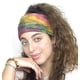 thumbnail image 4 of Laklulu 8 bandas anchas elásticas con turbante anudado para el pelo, banda elástica para yoga, entrenamiento, bufanda deportiva para correr, 4 of 5