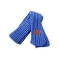 thumbnail image 2 of FOCUSNORM Kids Knitted Scarf Letter Patterns Neckerchief Neck Warmer Shawl, 2 of 7