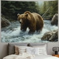 thumbnail image 2 of WYYP Hanging Tapestry Short Plush Lightweight Odorless Elegant Design Various Sizes 40x60inch, 2 of 6
