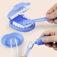 thumbnail image 2 of Lubelski 9Pcs/Set Kids Educational Dental Scene Toys Preschool Teaching Brushing Game, 2 of 7