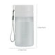 thumbnail image 3 of Botella de agua deportiva de gran capacidad, portátil, para exteriores, para estudiantes y parejas, con infusor de té, taza de té de flores, botella de agua de plástico, taza de agua deportiva., 3 of 6
