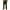 Green, variant on SwiftWear Black Ribbed Pants Men Drawstring Elastic Waist Sweatpants Loose Fit Wide Leg Casual Pants Trousers S