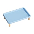 thumbnail image 3 of hengtong Cat Dispenser Raised Stand Cat Water Bowl Dispenser Stand Cat Dispenser Rack Blue, 3 of 10