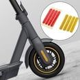 thumbnail image 5 of Autocollants Réfléchissants Étanches pour Trottinette Électrique Max G30 Rouge, 5 of 5