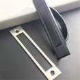 thumbnail image 4 of Poignée de Porte Encastrée, Poignées Cachées en Alliage de zinc pour Armoire à Tiroirs (Noir), 4 of 5