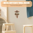 thumbnail image 5 of SKISUNO Wall Clock Living Room Cuckoo Wall Clock Retro Time Display 1Pcs, 5 of 5